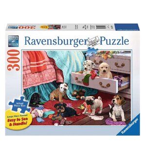 New sealed Ravensburger 300 pcs Large Format Puzzle-Mischief Makers